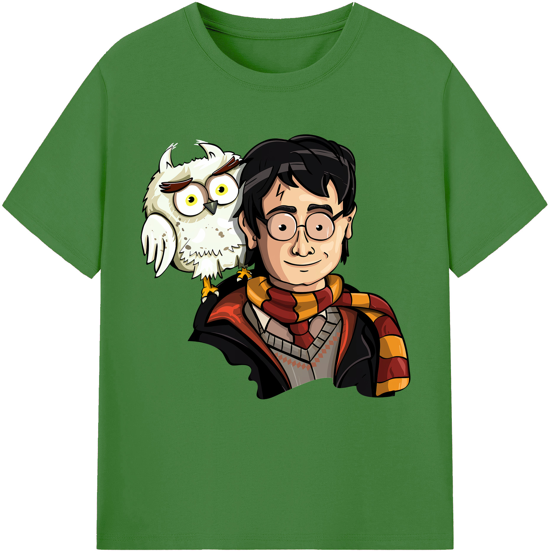 （画像用） Harry Potter ハリー・ポッターシリーズ レディースカジュアルプリントTシャツ（綿100％）